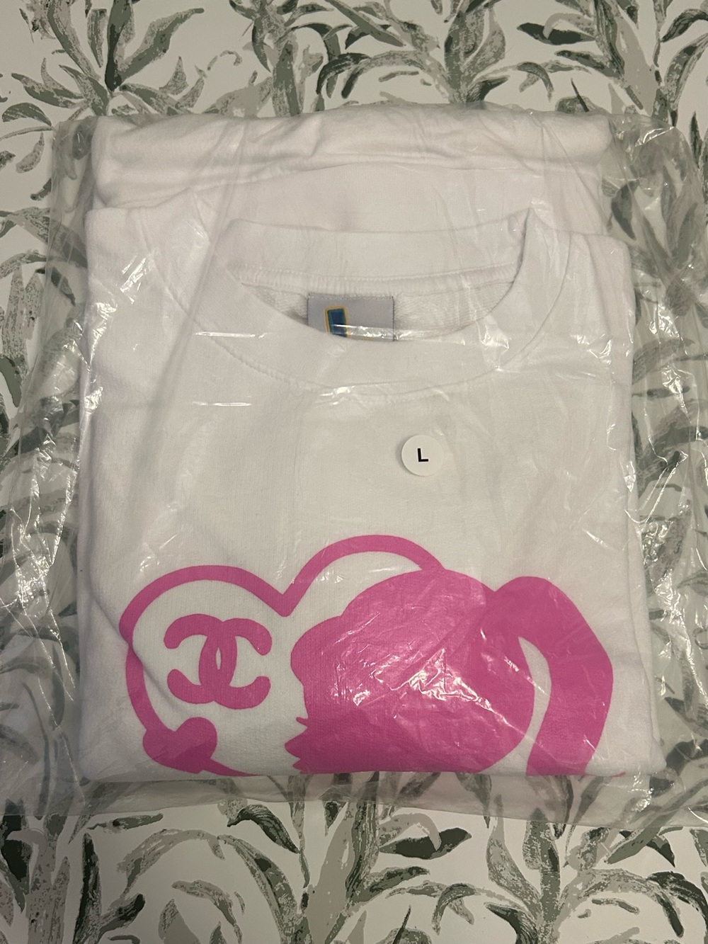 New Mega Yacht Barbie Chanel Sweatshirt L